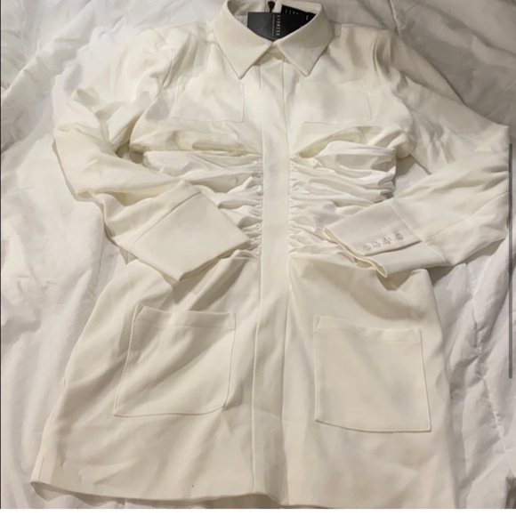Brand new with tags structured white tags on dress - Picture 4 of 4